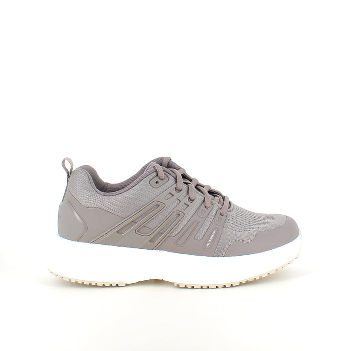 Gaitline Advance Lite sneaker i beige med vit sula och stötdämpning
