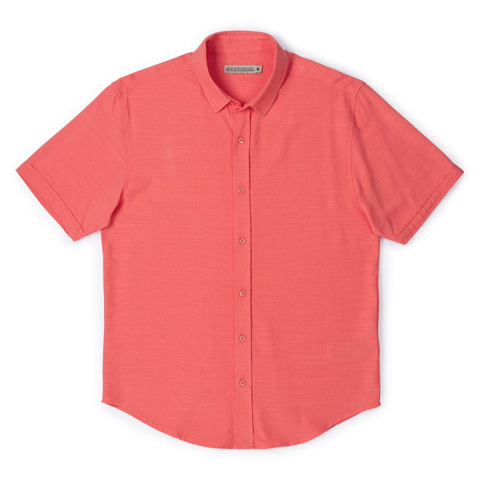 RSVLTS RSVLTS Bamboo Short Sleeve Shirt Georgia Peach – Bamboo Short Sleeve Shirt