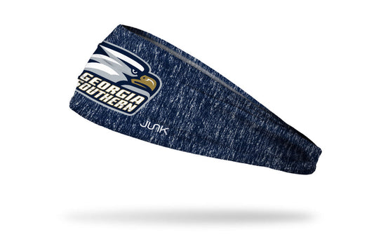 Georgia Southern University: Navy Static Logo Big Bang Lite Headband - View 1
