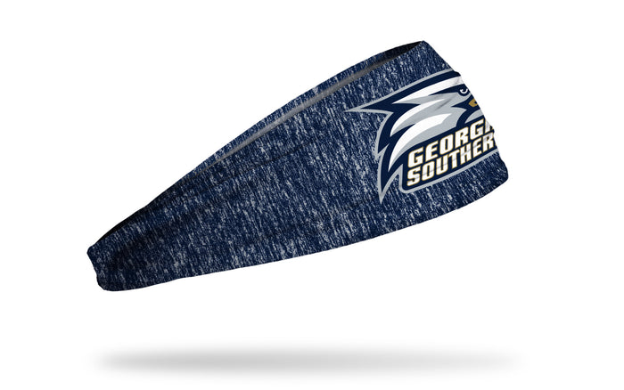 Georgia Southern University: Navy Static Logo Big Bang Lite Headband - View 2