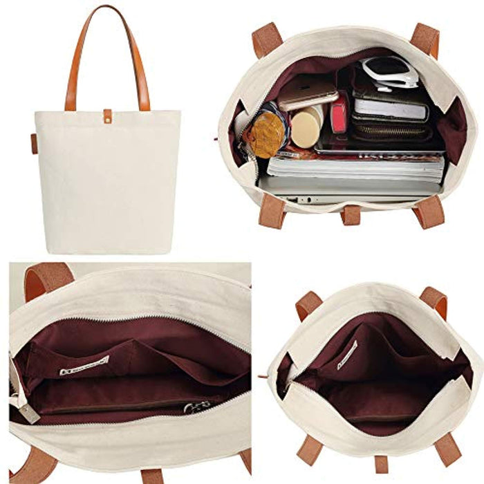 Gift Bag Giraffe Art Canvas & Beach Tote Bag - Eco Trade Company