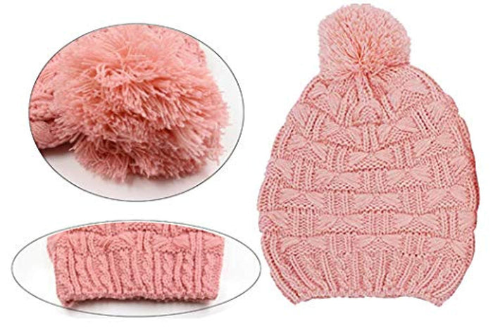 Gift Set - Eco friendly Winter Warm Knitted Beanie Scarf Set - Eco Trade Company