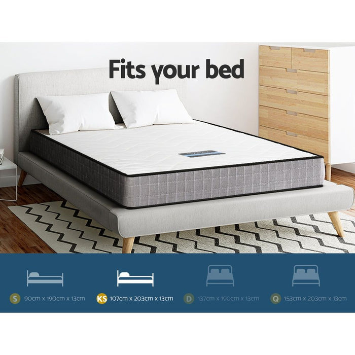 Giselle Bedding 13cm Mattress Tight Top King Single -Home Living Store - -