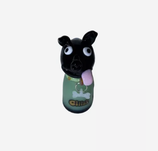 Gliizy 3.5" Pug Dog Hand Pipe 1ct