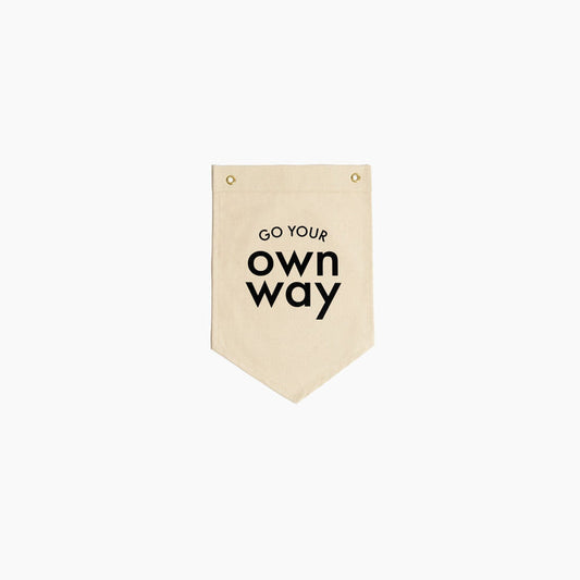 Go Your Own Way Wall Hanging Wall Hanging Nursery Decor
