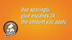 Gorilla Glue Original Minis 3 Grams, 4 Pack, Incredibly Strong and Versatile. The Leading Multi-Purpose Waterproof Glue. Ideal for Tough Repairs on Dissimilar Surfaces, Both Indoors and Out - 5000503 MEGA