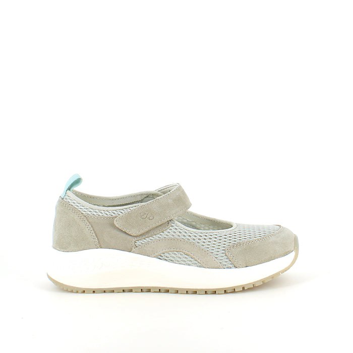Green Comfort ballerina – Dammgrön