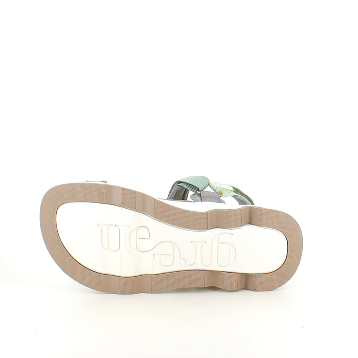 Green Comfort sandal - Lätt och stötdämpande grön sandal
