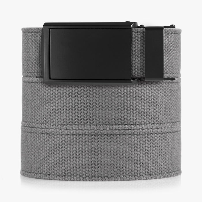 Grey Canvas Belt (Custom) - SlideBelts