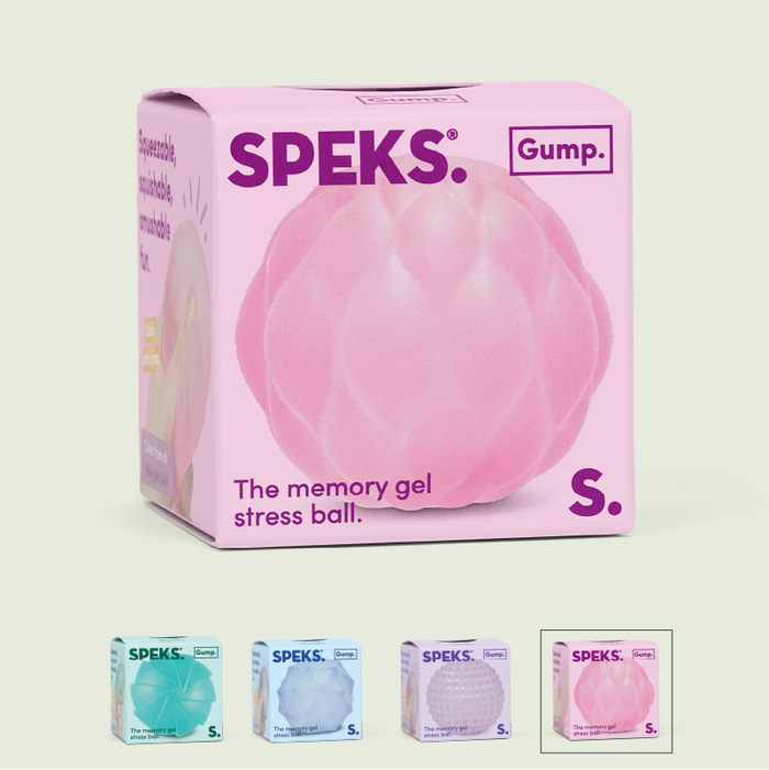 Gump Memory Gel Stress Ball w/ Texture