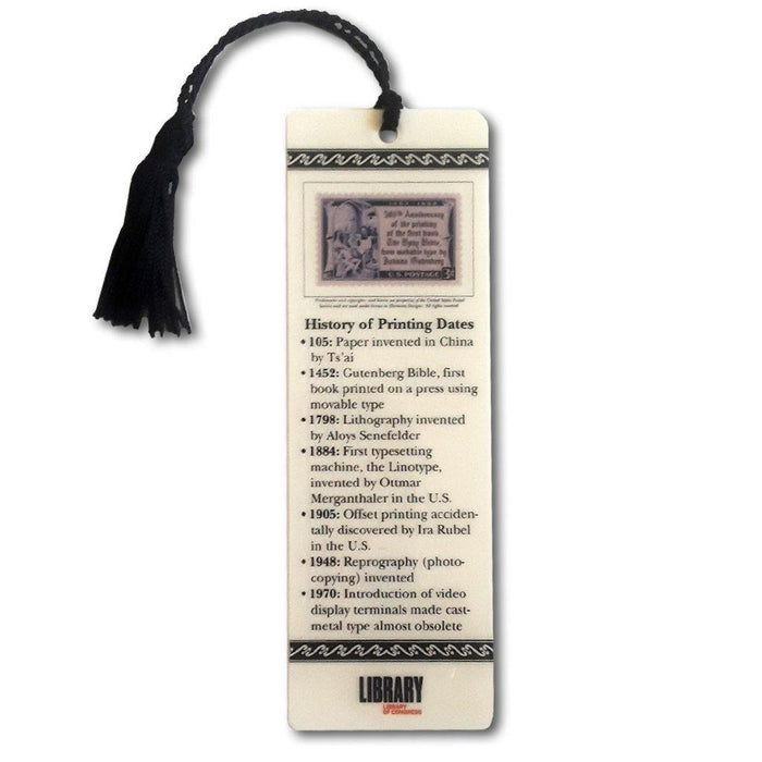 Gutenberg Bible Bookmark - Library of Congress Shop