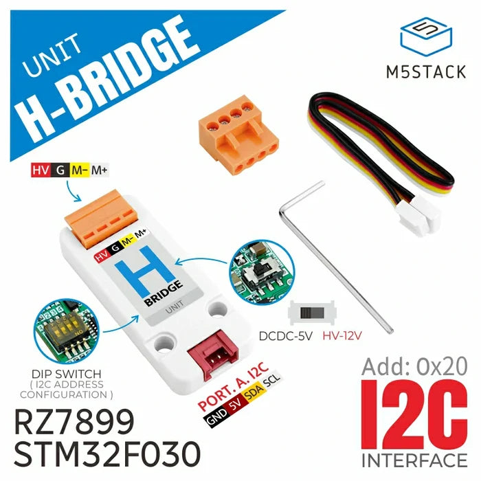 H-bridge Unit(STM32F030) - m5stack-store