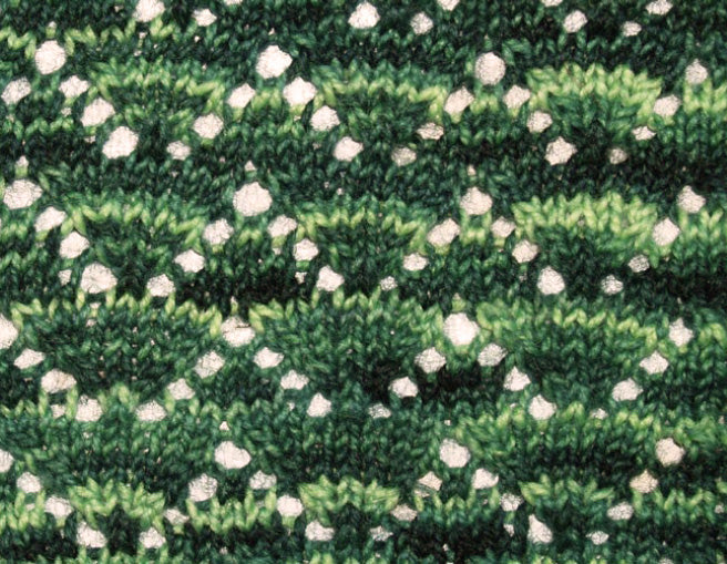 Hand Knit Sock Pattern - Zigzag Lace Sideways Knit Sock