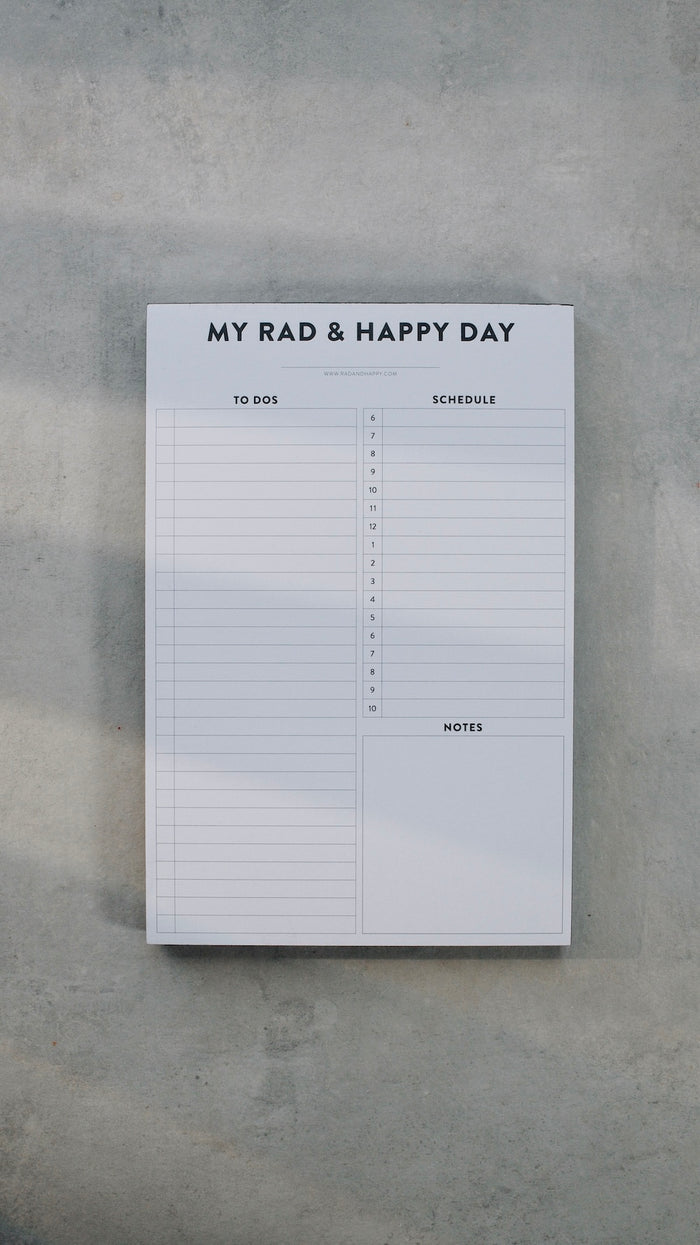 Happy Day Notepad