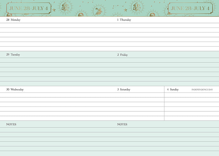 Harry Potter 2021-2022 Academic Year Planner