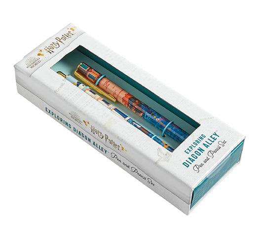 Harry Potter: Exploring Diagon Alley Pen and Pencil Set (Set of 2)