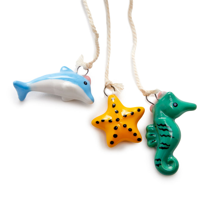 Hello Kitty Mermaid Wind Chime Home Goods Blue Sky Clayworks