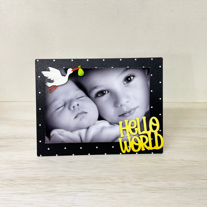 Hello World Baby Magnets S/2