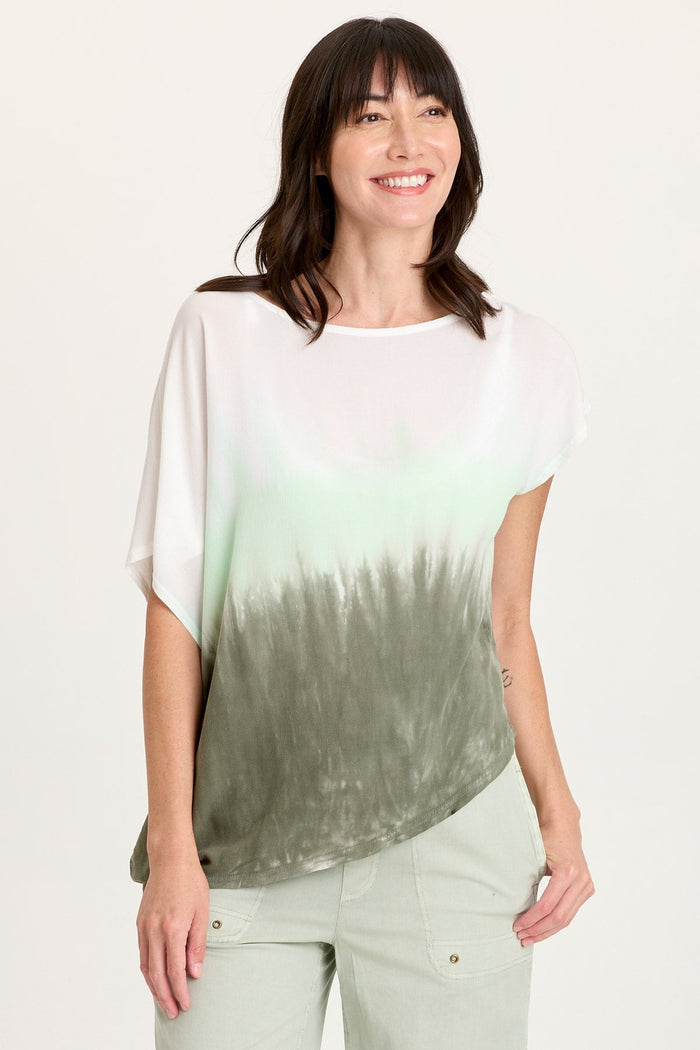 XCVI Helmi Asymmetrical Crepe Top