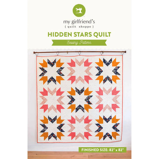 Hidden Stars Quilt (Downloadable Sewing Pattern)