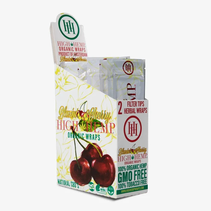 High Hemp Herbal Wraps 2ct 25pk