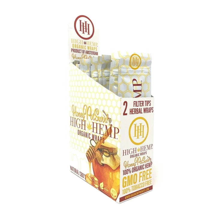 High Hemp Herbal Wraps 2ct 25pk