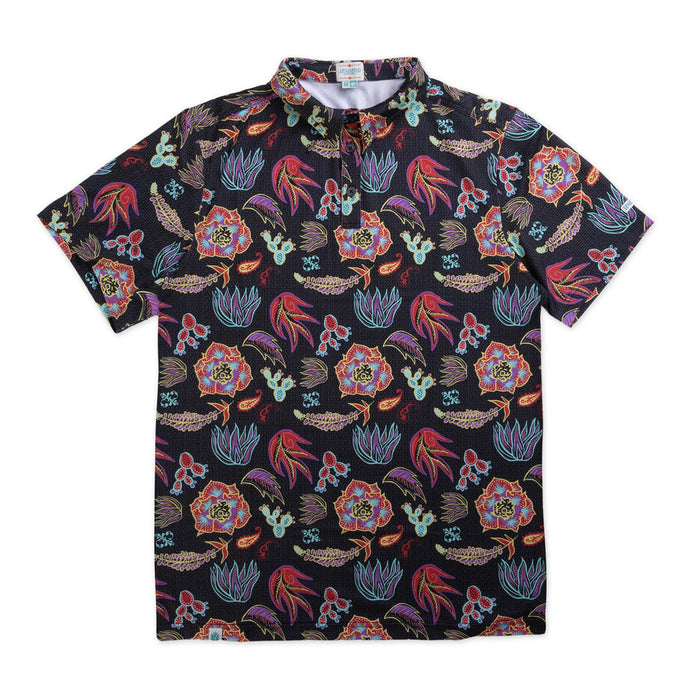 High Noon Performance Polo - Electric Desert