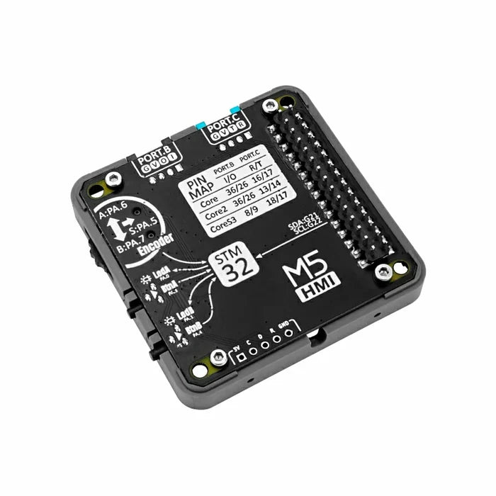 HMI Module with Encoder and 500mAh Battery (STM32F030) - m5stack-store