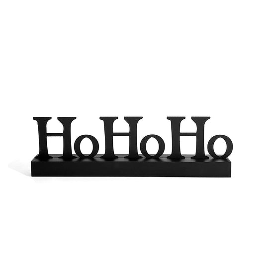 HoHoHo Magnetic Word w/ Wood Base
