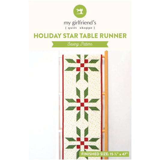 Holiday Stars Table Runner (Downloadable Sewing Pattern)