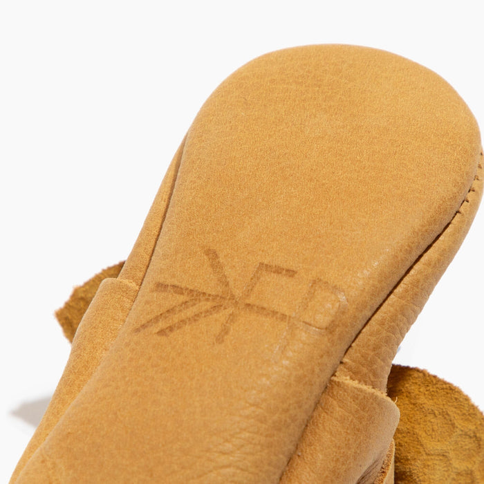 Honeycomb Knotted Bow Baby Shoe Knotted Bow Mocc Soft Sole