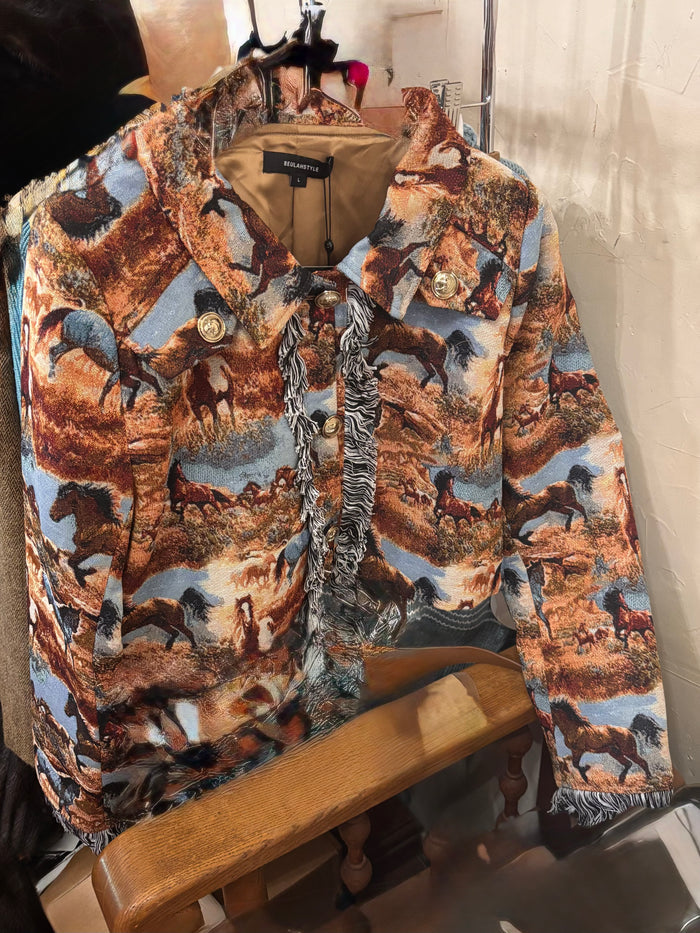 Horse Tapestry Jacket