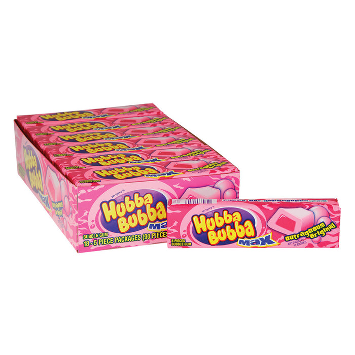 Hubba Bubba Max Outrageous Original Gum - 9 Count