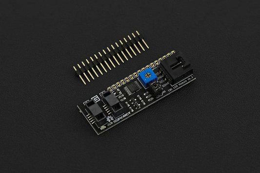 I2C LCD Backpack by DFRobot - The Pi Hut
