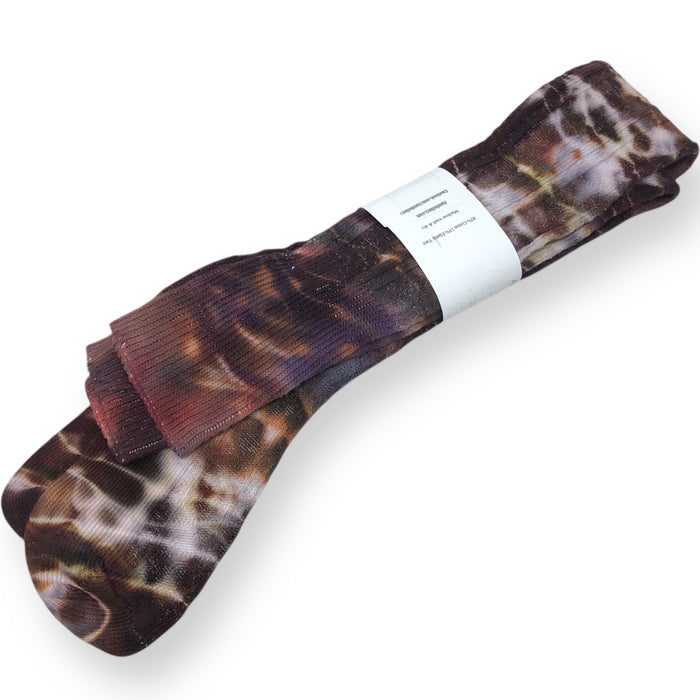 Ice dyed Thigh High socks
