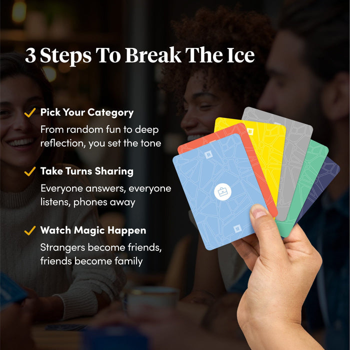 Icebreaker Deck Card Deck Social Connection