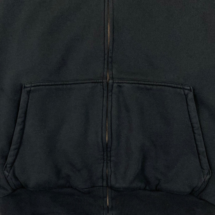 Yeezy Gap 2022 Zip Up Hoodie In Black