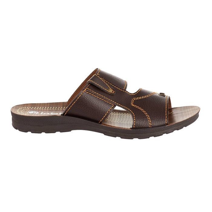 Inblu Men Slipper #GR02 - BROWN