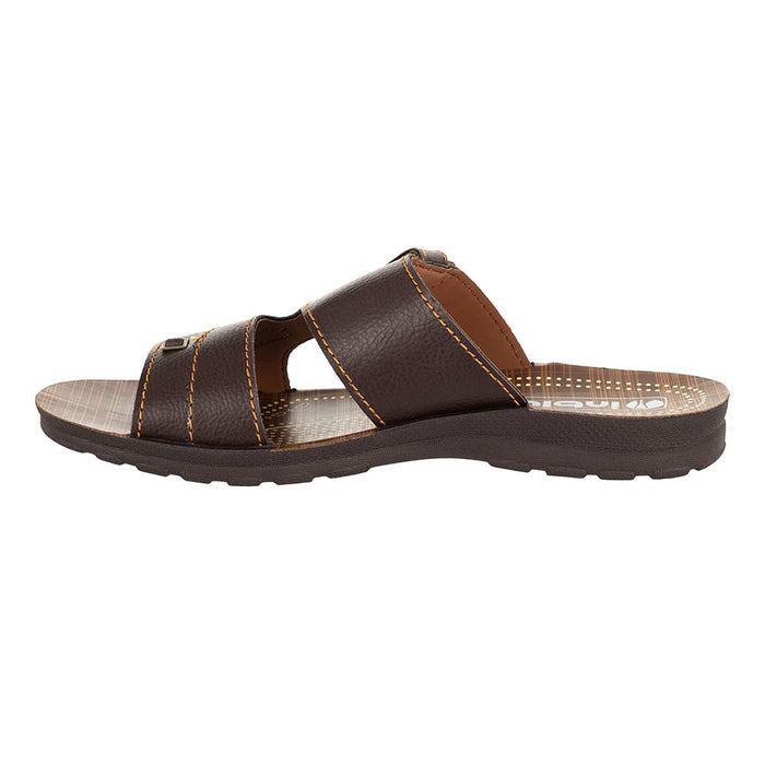 Inblu Men Slipper #GR02 - BROWN