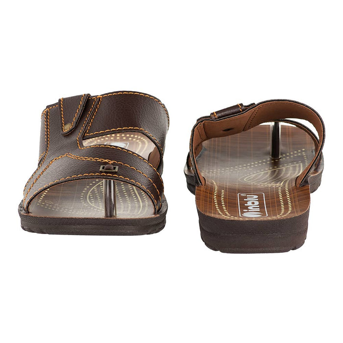 Inblu Men Slipper #GR02 - BROWN