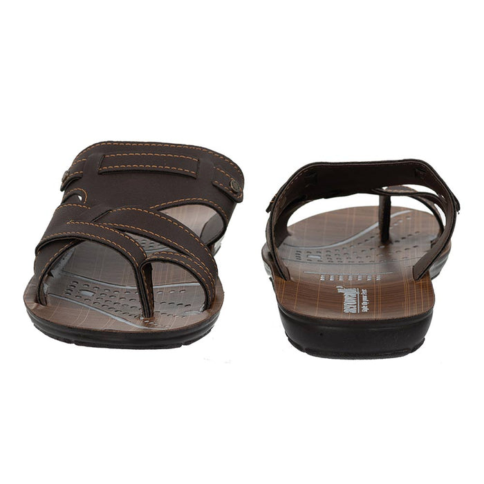 Inblu Men Slipper #LN18 - BROWN