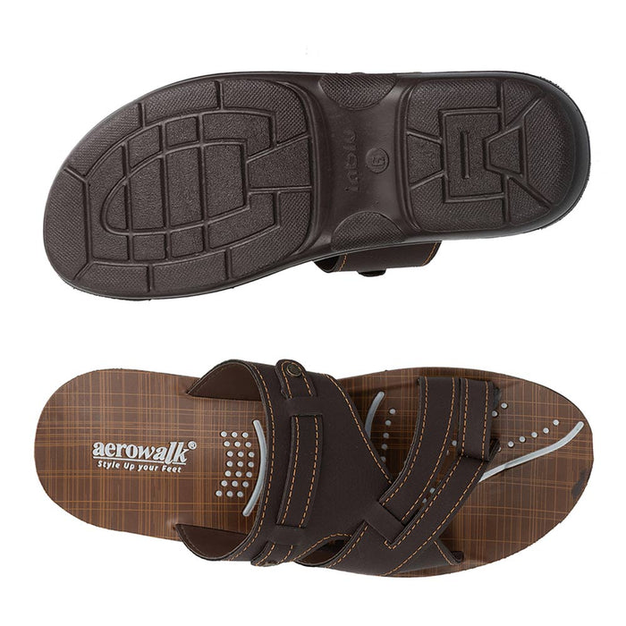 Inblu Men Slipper #LN18 - BROWN