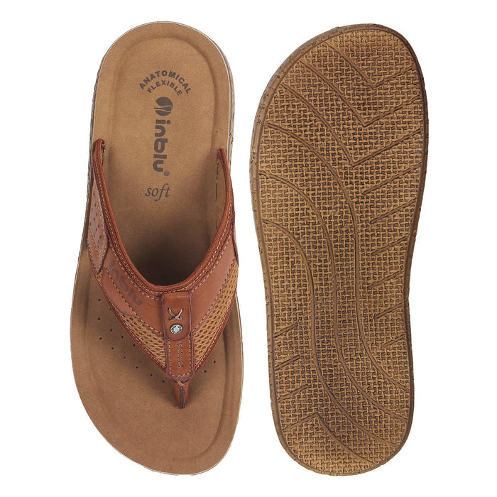 Inblu Men Slipper #VN35 - TAN