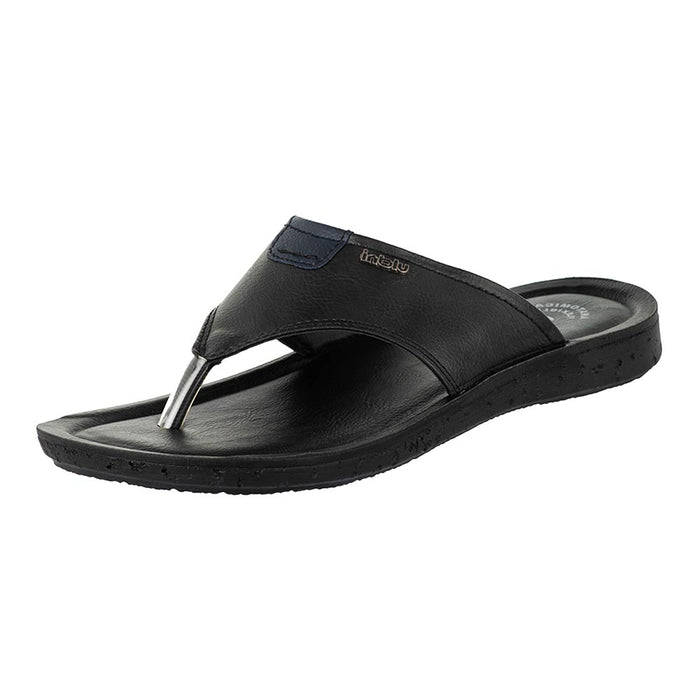 Inblu Men Slipper #VN39 - BLACK