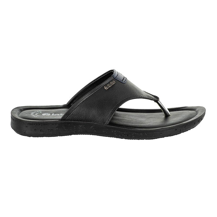 Inblu Men Slipper #VN39 - BLACK