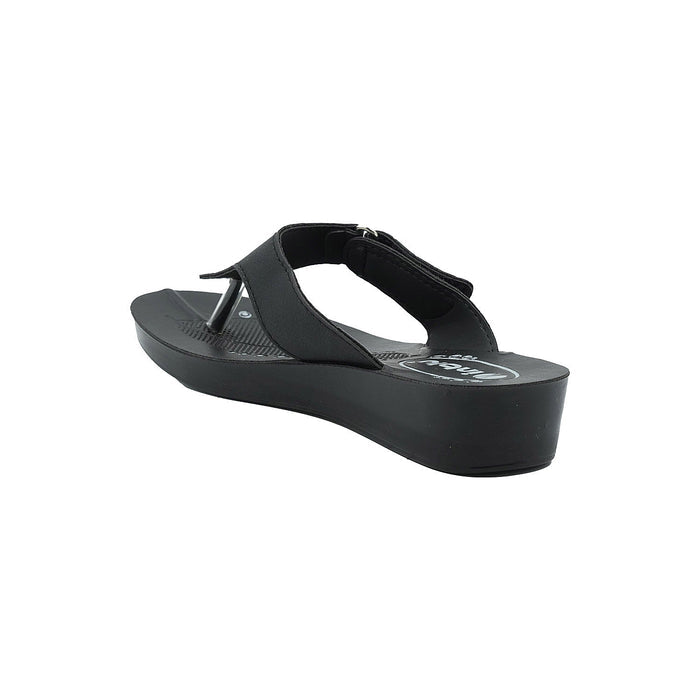 Inblu Women Slipper #9116 - BLACK