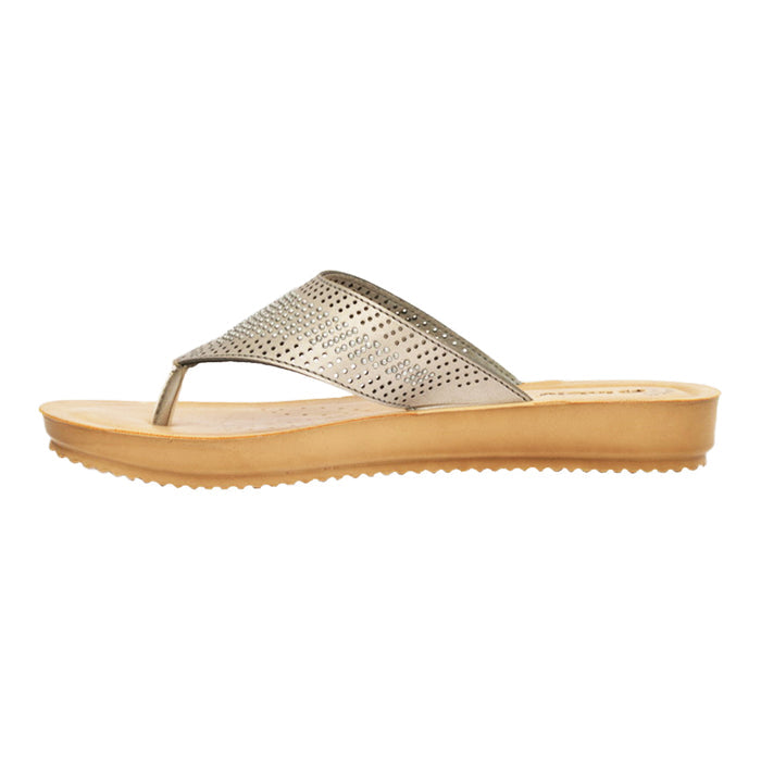 Inblu Women Slipper #BM94 - GUN METAL