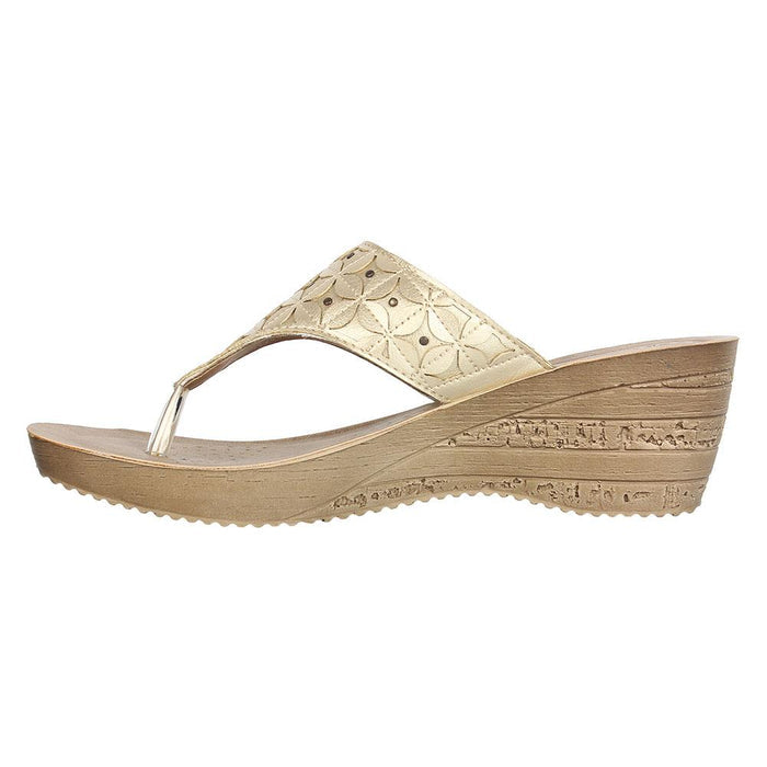 Inblu Women Slipper #GZ37 - GOLD