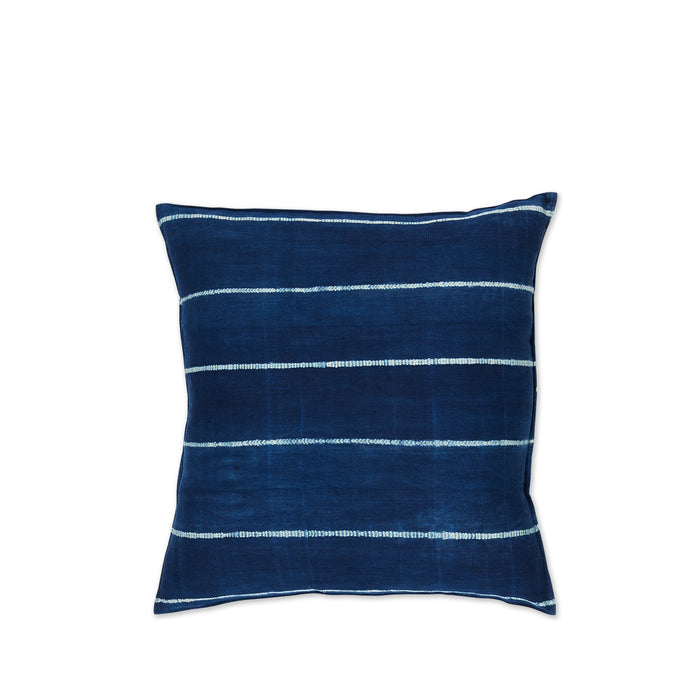 Indigo Cotton Tie Dyed Pillow