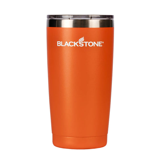 Blackstone Insulated 20 oz Tumbler in orange.
